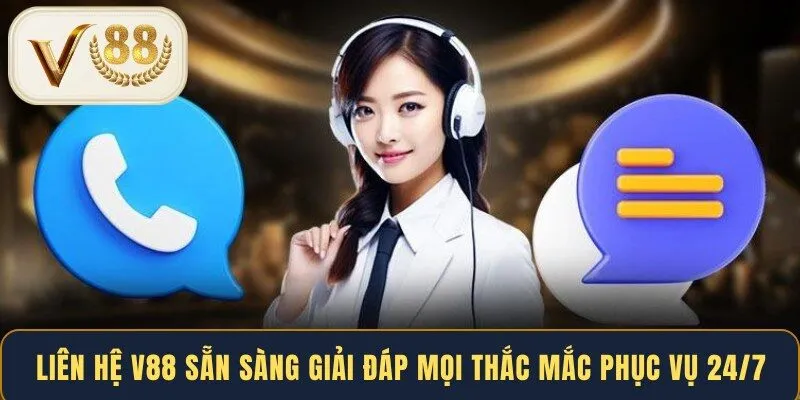 Liên Hệ V88 Sẵn Sàng Giải Đáp Mọi Thắc Mắc Phục Vụ 24/7